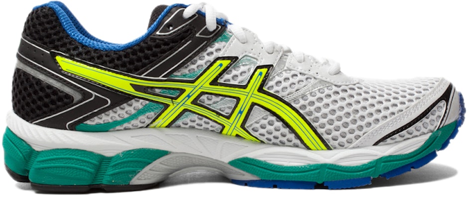 ASICS Gel-Cumulus 16 'White Silver Yellow' T439N-0107 Order ASICS Gel-Cumulus 16 'White Silver Yellow' T439N-0107
