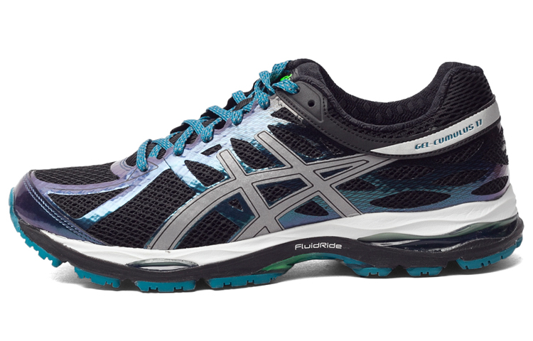 Buy アシックス ゲルクムラス17 ライトショー ネイビーシルバー T51PQ-9093