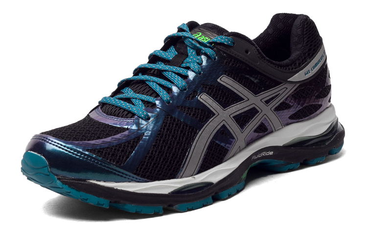 Lookbook アシックス ゲルクムラス17 ライトショー ネイビーシルバー T51PQ-9093