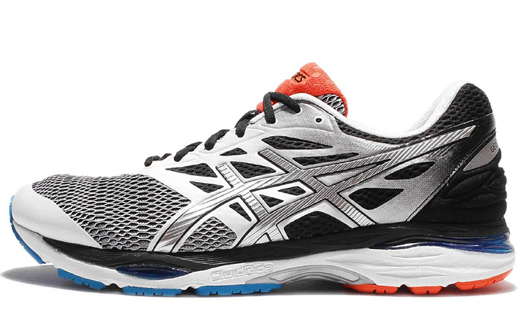 Buy ASICS Gel Cumulus 18 4E Lebar 'Putih Oranye Biru' Sneakers T6D0N-0193