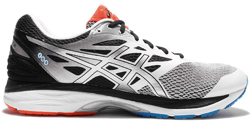 ASICS Gel Cumulus 18 4E Wide 'White Orange Blue' T6D0N-0193 Order ASICS Gel Cumulus 18 4E Wide 'White Orange Blue' T6D0N-0193