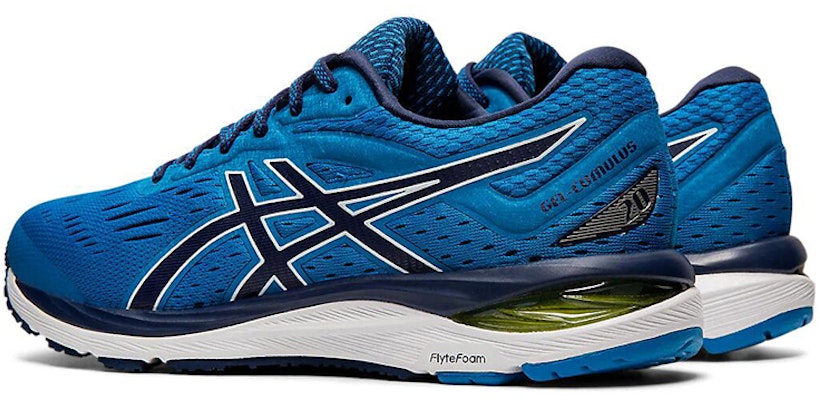 아식스 젤 쿠무러스 20 '레이스 블루' 1011A008-400 Shop 아식스 젤 쿠무러스 20 '레이스 블루' 1011A008-400