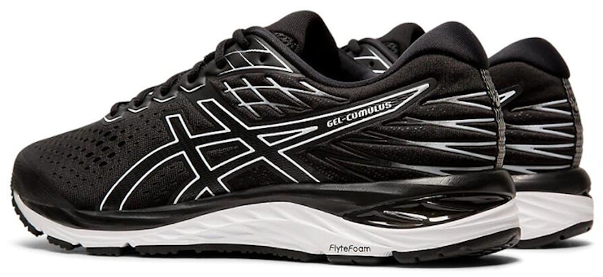 아식스 젤 쿠뮬러스 21 2E 와이드 '블랙 화이트' 1011A554-001 Shop 아식스 젤 쿠뮬러스 21 2E 와이드 '블랙 화이트' 1011A554-001