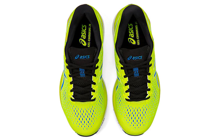 Lookbook ASICS Gel Cumulus 21 ''Giallo Sicurezza Blu'' 1011A551-750