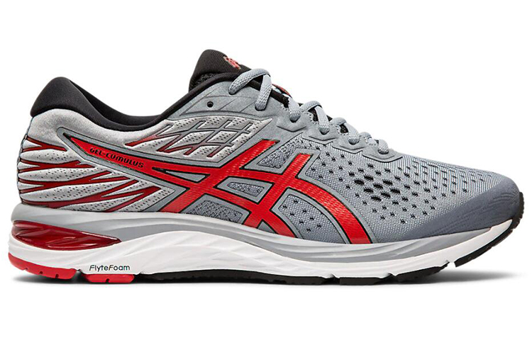 Lookbook ASICS Gel Cumulus 21 ''Grigio Roccia e Rosso'' 1011A551-020