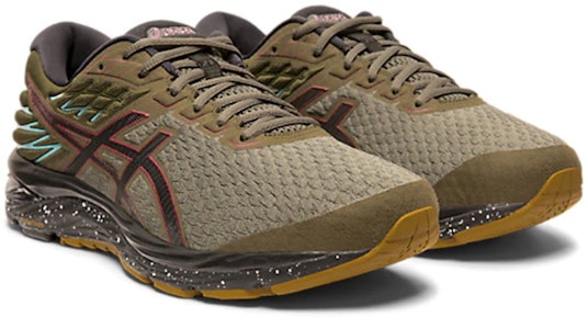 ASICS Gel Cumulus 21 Winterized 'Olive Canvas' Lelaki & Wanita 1011A635-300 Lookbook ASICS Gel Cumulus 21 Winterized 'Olive Canvas' Lelaki & Wanita 1011A635-300