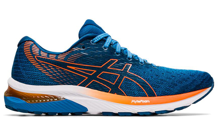 Order アシックス ゲルクムラス 22 青/橙 1011B273-405