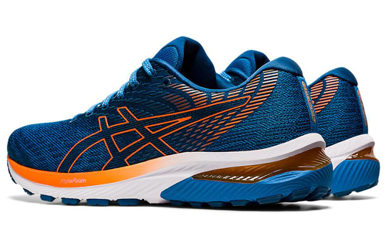 Shop アシックス ゲルクムラス 22 青/橙 1011B273-405