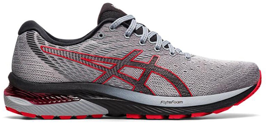 아식스 젤 쿠뮬러스 22 '피에몬테 그레이 레드' 1011A862-026 Order 아식스 젤 쿠뮬러스 22 '피에몬테 그레이 레드' 1011A862-026