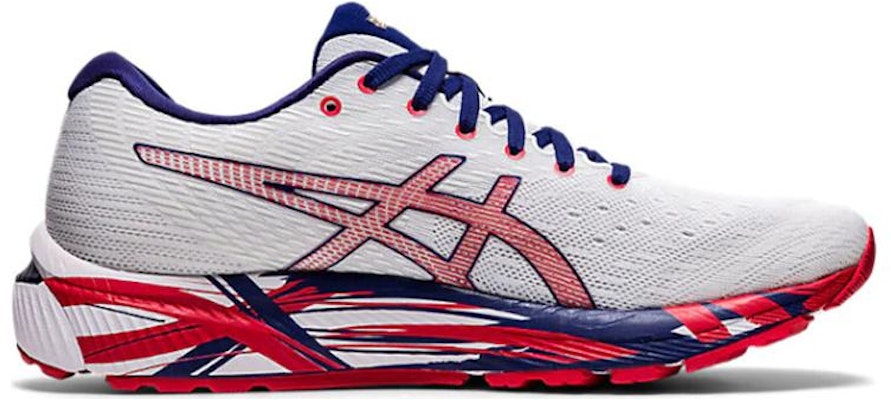 아식스 젤 쿠뮬러스 22 'USA' 에디션 1011B107-100 Order 아식스 젤 쿠뮬러스 22 'USA' 에디션 1011B107-100