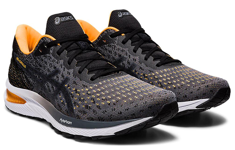 ASICS Gel-Cumulus 22 Knit 'Gray Orange Black' 圖 3
