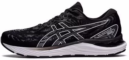ASICS Gel Cumulus 23 2E Wide 'Black White' 1011B014-001 ASICS Gel Cumulus 23 2E Wide 'Black White' 1011B014-001