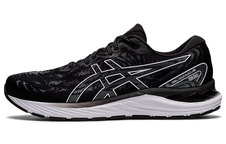 ASICS Gel Cumulus 23 4E Wide 'Black White' 1011B011-001