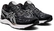 Lookbook ASICS Gel Cumulus 23 4E Wide 'Hitam Putih' 1011B011-001