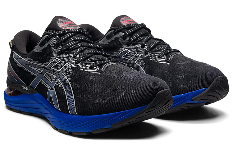 Lookbook ASICS Gel Cumulus 23 Gore-Tex 'Hitam Biru' 1011B257-001