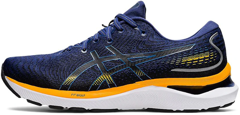 ASICS Gel Cumulus 24 2E Wide 'Deep Ocean Amber' 1011B365-401 Buy ASICS Gel Cumulus 24 2E Wide 'Deep Ocean Amber' 1011B365-401