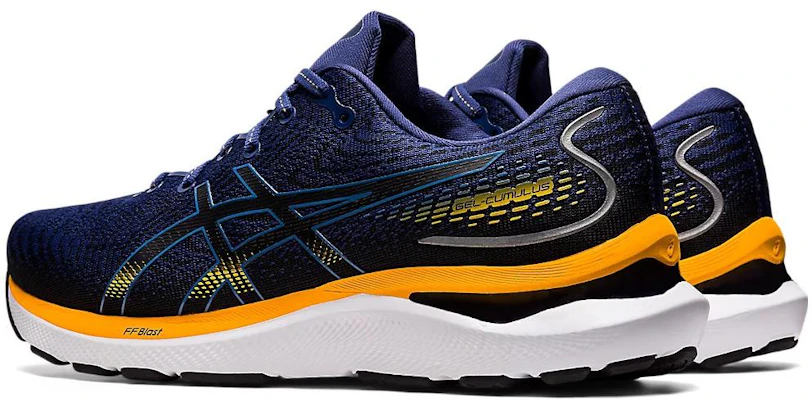 ASICS Gel Cumulus 24 2E Wide 'Deep Ocean Amber' 1011B365-401 Shop ASICS Gel Cumulus 24 2E Wide 'Deep Ocean Amber' 1011B365-401