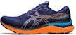 아식스 젤 쿠멀러스 24 '인디고 블루 선 피치' 1011B366-402