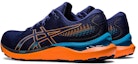 Shop 아식스 젤 쿠멀러스 24 '인디고 블루 선 피치' 1011B366-402