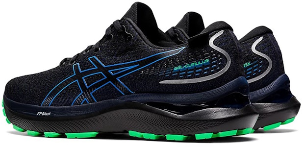 ASICS Gel Cumulus 24 GORE-TEX 'Black Blue Coast' Lelaki Kasut Lari 1011B484-001 Shop ASICS Gel Cumulus 24 GORE-TEX 'Black Blue Coast' Lelaki Kasut Lari 1011B484-001