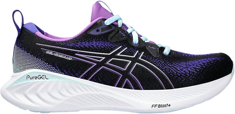 Women ASICS Gel Cumulus 25 Black Aquamarine 1012B441 006