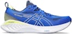ASICS Gel Cumulus 25 'Illusion Blue Glow Yellow' Lelaki Wanita Kasut Sukan. 1011B621-406