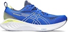 Order ASICS Gel Cumulus 25 'Illusion Blue Glow Yellow' Lelaki Wanita Kasut Sukan. 1011B621-406