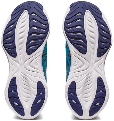 아식스 젤 쿠무러스 25 '아일랜드 블루 선 피치' 1011B621-402 Sizing 아식스 젤 쿠무러스 25 '아일랜드 블루 선 피치' 1011B621-402