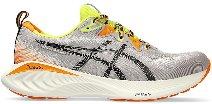 Asics Gel-Cumulus 25 TR 舒適 耐磨輕便 低筒 跑步鞋 男款 灰橙色 Order Asics Gel-Cumulus 25 TR 舒適 耐磨輕便 低筒 跑步鞋 男款 灰橙色