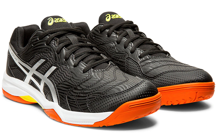 Lookbook ASICS Gel Dedicate 6 ''Schwarz Silber'' 1041A074-001