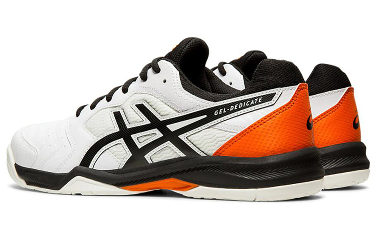Lookbook ASICS Gel Dedicate 6 'Putih Hitam' 1041A074-100
