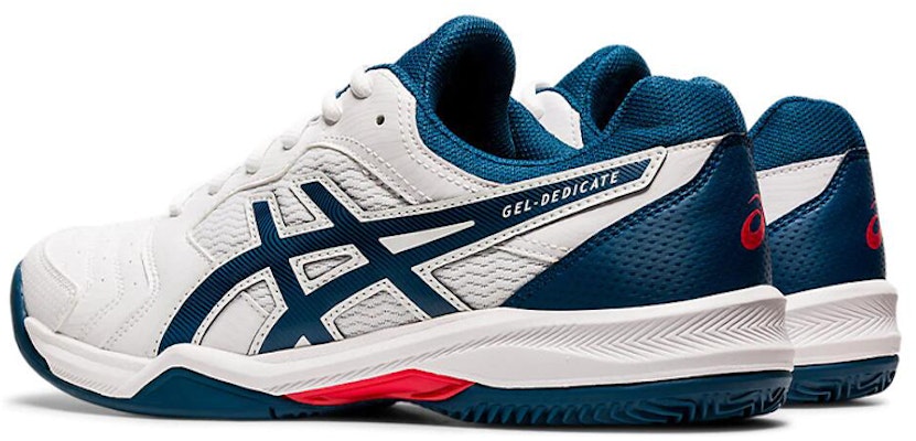 ASICS Gel-Dedicate 6 Clay Azul/Rojo 'Blanco' zapatillas de tenis. 1041A080-104 Lookbook ASICS Gel-Dedicate 6 Clay Azul/Rojo 'Blanco' zapatillas de tenis. 1041A080-104