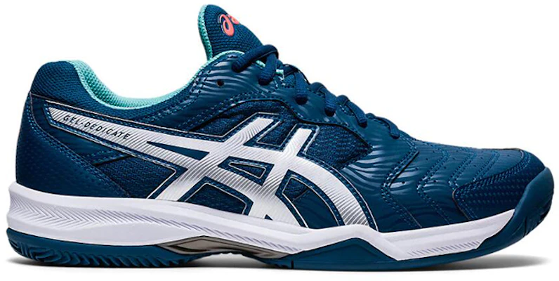ASICS Gel Dedicate 6 Clay ''Mako Blauw Wit'' 1041A080-404 Order ASICS Gel Dedicate 6 Clay ''Mako Blauw Wit'' 1041A080-404