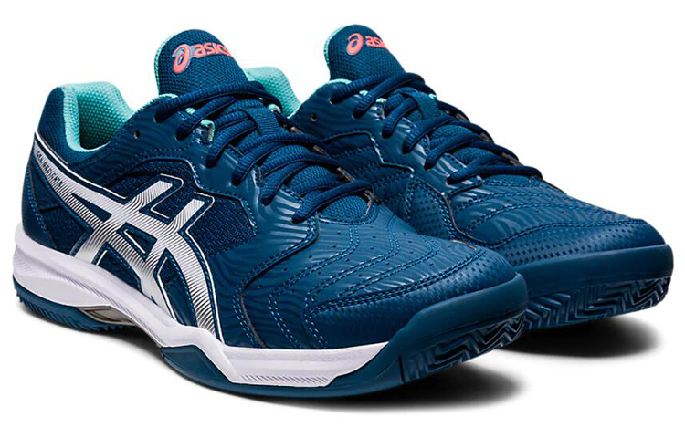 Lookbook ASICS Gel Dedicate 6 Clay ''Mako Blauw Wit'' 1041A080-404