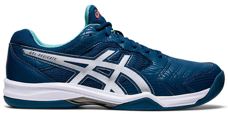 ASICS Gel Dedicate 6 Indoor ''Mako Blue White'' Scarpe da Tennis Indoor. 1041A081-404 Order ASICS Gel Dedicate 6 Indoor ''Mako Blue White'' Scarpe da Tennis Indoor. 1041A081-404