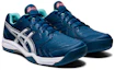Lookbook ASICS Gel Dedicate 6 Indoor ''Mako Blue White'' Scarpe da Tennis Indoor. 1041A081-404