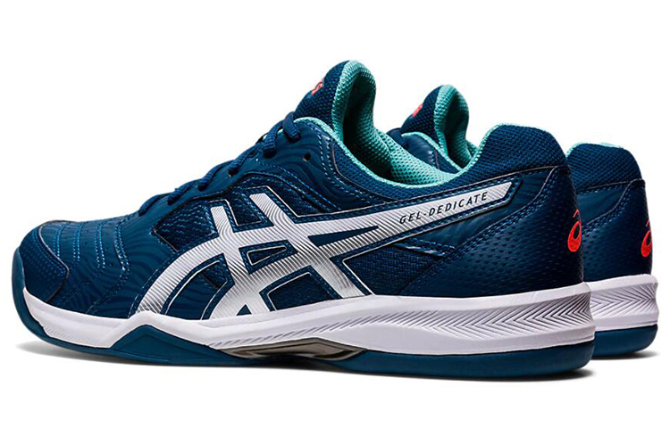 Shop ASICS Gel Dedicate 6 Indoor ''Mako Blue White'' Scarpe da Tennis Indoor. 1041A081-404