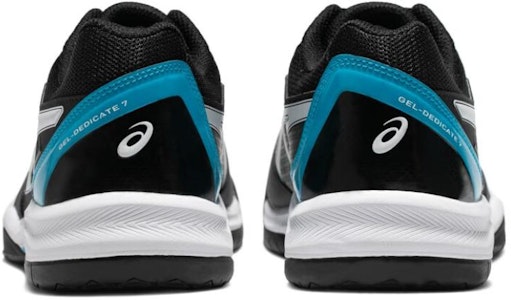 아식스 젤 데디케이트 7 '블랙 아일랜드 블루' 1041A223-004 Purchase 아식스 젤 데디케이트 7 '블랙 아일랜드 블루' 1041A223-004