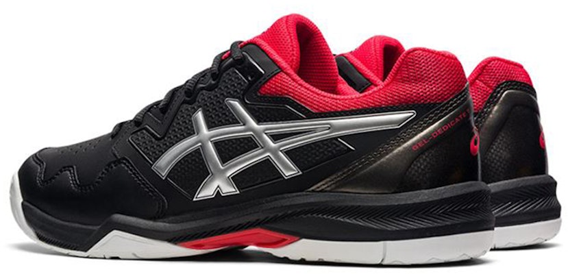 ASICS Gel Dedicate 7 'Black Red' 1041A223-002 Shop ASICS Gel Dedicate 7 'Black Red' 1041A223-002