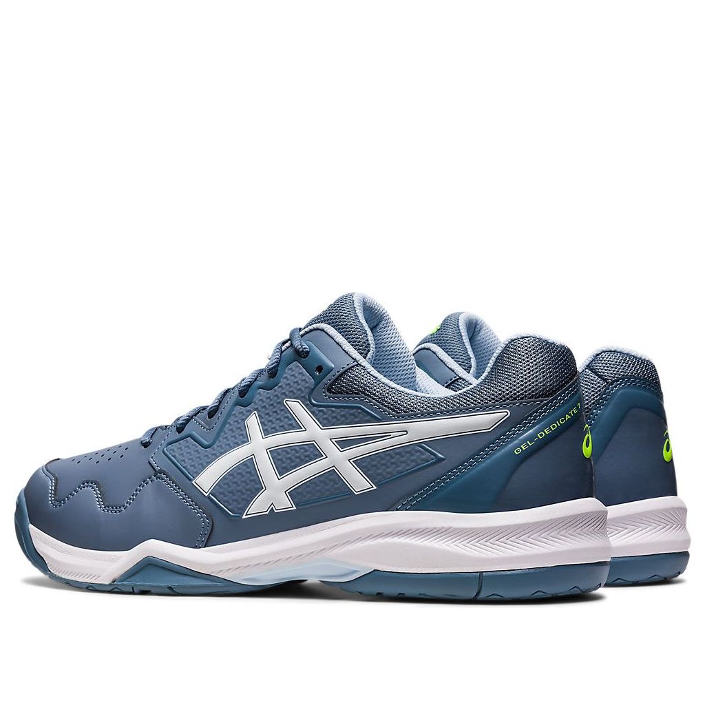 Shop ASICS Gel Dedicate 7 'Steel Blue White' Sepatu Olahraga 1041A223-401