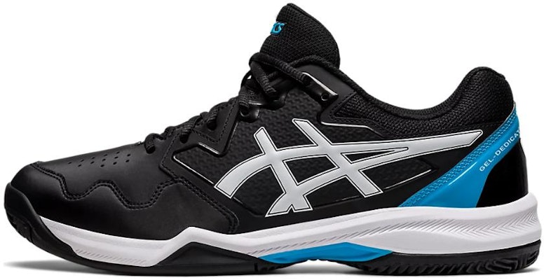 ASICS Gel Dedicate 7 Clay 'Black Island Blue' 1041A224-004 Buy ASICS Gel Dedicate 7 Clay 'Black Island Blue' 1041A224-004