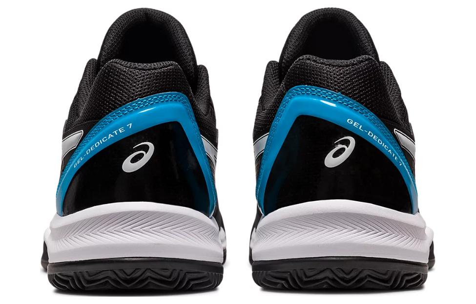 Details for ASICS Gel Dedicate 7 Clay ''Nero Island Blue'' 1041A224-004