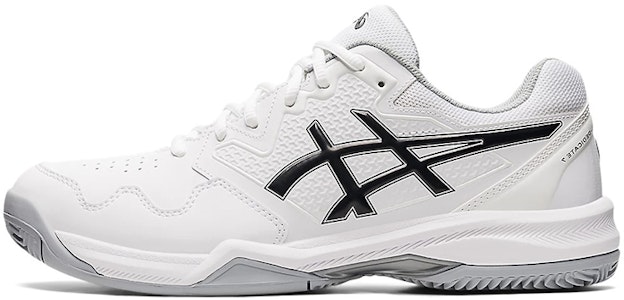 ASICS Gel Dedicate 7 Clay 白黑网球鞋 1041A224-100 Buy ASICS Gel Dedicate 7 Clay 白黑网球鞋 1041A224-100