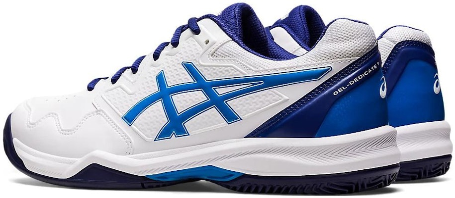 ASICS Gel Dedicate 7 Clay 'White Electric Blue' 1041A224-103 Shop ASICS Gel Dedicate 7 Clay 'White Electric Blue' 1041A224-103