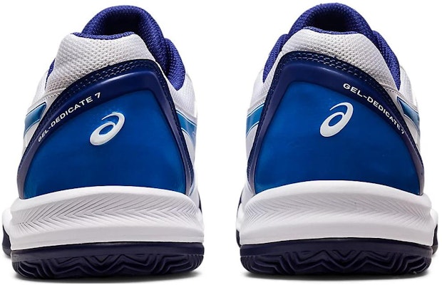 ASICS Gel Dedicate 7 Clay 'White Electric Blue' 1041A224-103 Purchase ASICS Gel Dedicate 7 Clay 'White Electric Blue' 1041A224-103