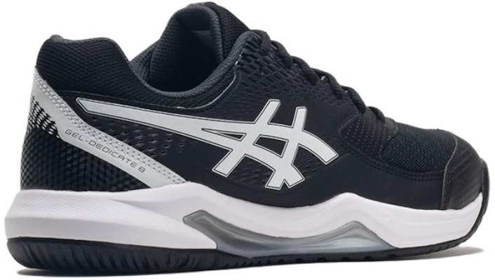 ASICS Gel Dedicate 8 'Black White' 1041A408-001 Shop ASICS Gel Dedicate 8 'Black White' 1041A408-001