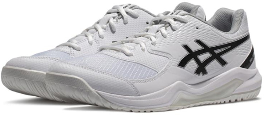 ASICS Gel Dedicate 8 'Putih Hitam' 1041A408-101 Shop ASICS Gel Dedicate 8 'Putih Hitam' 1041A408-101