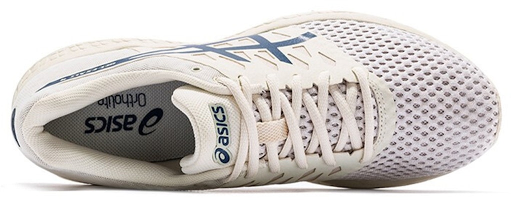Asics Gel-Exalt 4 經典拼色休閒 低筒 跑步鞋 男款 米白藍 Lookbook Asics Gel-Exalt 4 經典拼色休閒 低筒 跑步鞋 男款 米白藍