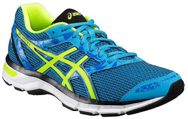 Asics Gel-Excite 4 低筒跑步鞋 藍黃色 Lookbook Asics Gel-Excite 4 低筒跑步鞋 藍黃色