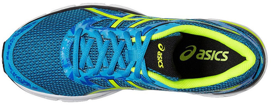 Asics Gel-Excite 4 低筒跑步鞋 藍黃色 Shop Asics Gel-Excite 4 低筒跑步鞋 藍黃色